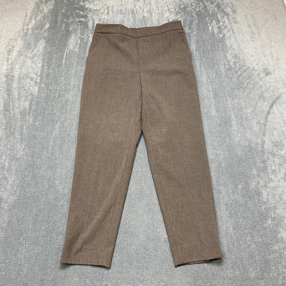 Banana Republic Hayden Pants Womens 2 Petite Gray Stretch Tapered Leg Outdoor